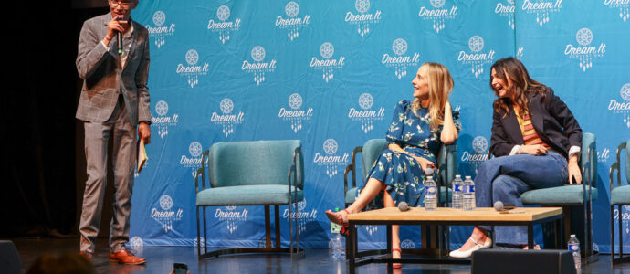 Kim Raver & Caterina Scorsone - Grey's Anatomy - First Responders Reunion 3