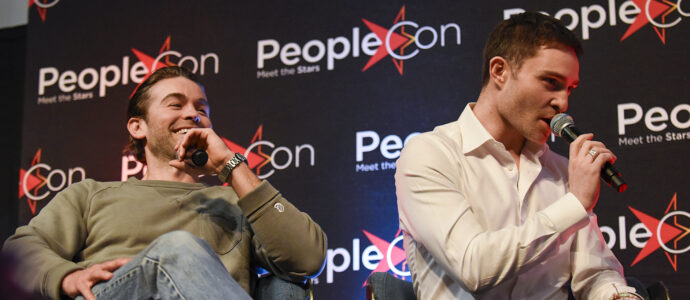 Chace Crawford & Ed Westwick - XOXO Fan Meet - Gossip Girl