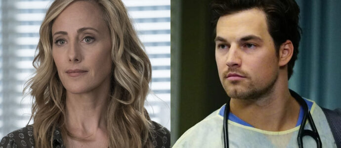 Grey's Anatomy : Kim Raver (Teddy Altman) et Giacomo Gianniotti (Andrew DeLuca) en convention en 2024