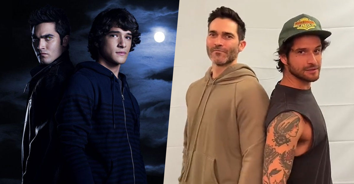 Tyler Hoechlin and Tyler Posey recreate the Teen Wolf Season 1 poster