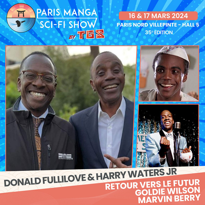 Annonce de la présence de Donald Fullilove et Harry Waters Jr à Paris Manga  & Sci-Fi Show 35