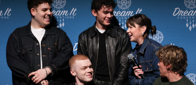 Tobie Donovan, Joe Locke, Jenny Walser, Cameron Monaghan & Mitchell Hope - Dream It Fest Paris 2