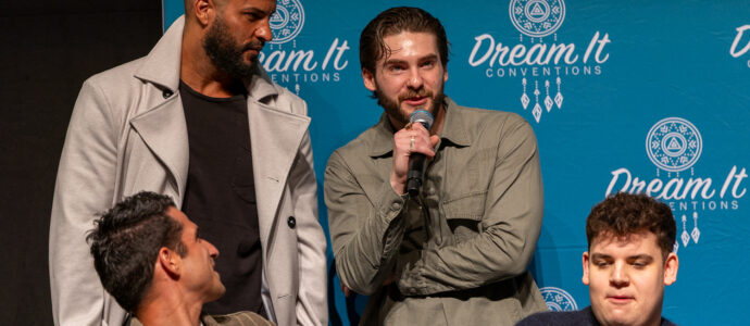 Tyler Posey, Ricky Whittle, Cody Christian & Tobie Donovan - Dream It Fest Paris 2