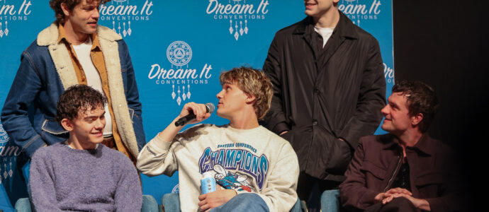 Joe Locke, Jedidiah Goodacre, Mitchell Hope, Cameron Monaghan & Josh Hutcherson - Dream It Fest Paris 2