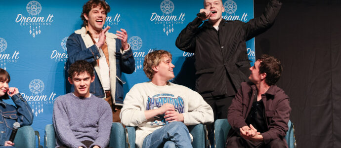 Jenny Walser, Joe Locke, Jedidiah Goodacre, Mitchell Hope, Cameron Monaghan & Josh Hutcherson – Dream It Fest Paris 2