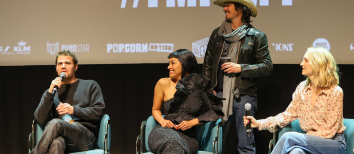 The Vampire Diaries : une journée avec Ian Somerhalder, Paul Wesley, Kat Graham et Candice King The Vampire Diaries : une journée avec Ian Somerhalder, Paul Wesley, Kat Graham et Candice King