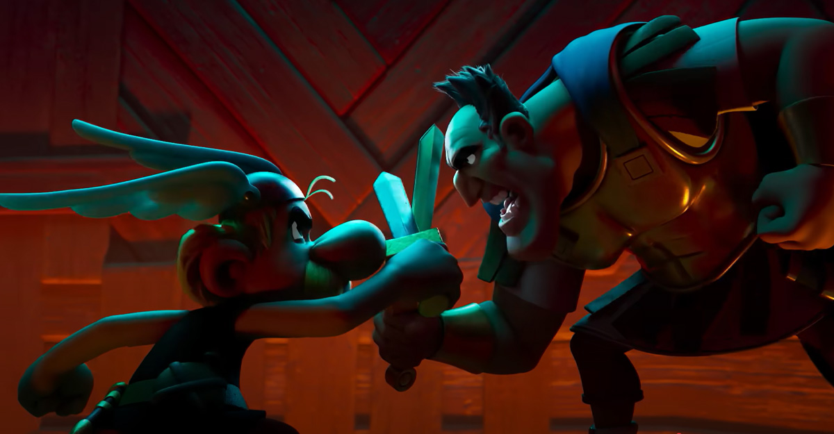 Netflix d&eacute;voile la bande-annonce de la s&eacute;rie d'animation Ast&eacute;rix et Ob&eacute;lix : le combat des chefs