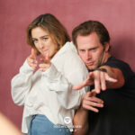 BTS Calahan Skogman & Danielle Galligan – A Storm of Crows & Shadows 4