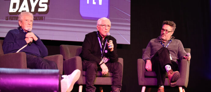 Panel Patrick Pr&eacute;jean, G&eacute;rard Surugue & Boris Rehlinger - Geek Days Rennes 2026