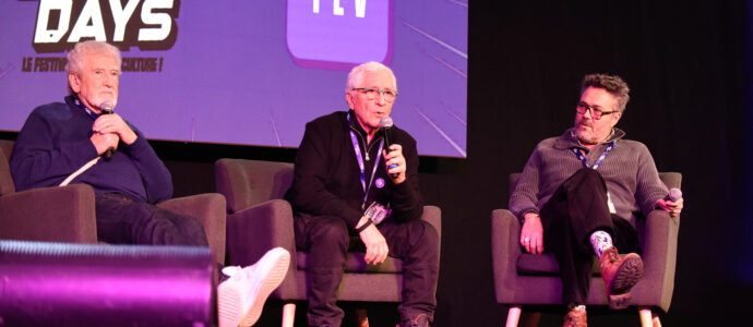 Panel Patrick Pr&eacute;jean, G&eacute;rard Surugue & Boris Rehlinger - Geek Days Rennes 2026