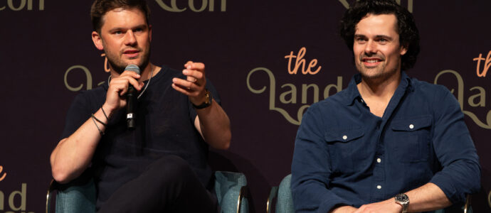 Jeremy Irvine & Jamie Roy - The Land Con 8 - Outlander: Blood of My Blood